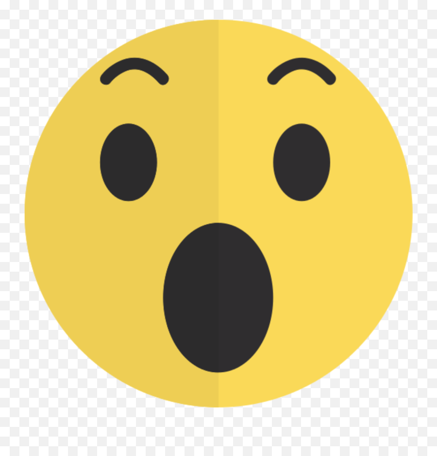 Fb Reactions Png - Facebook Wow Emoji Png,Whatever Emoji