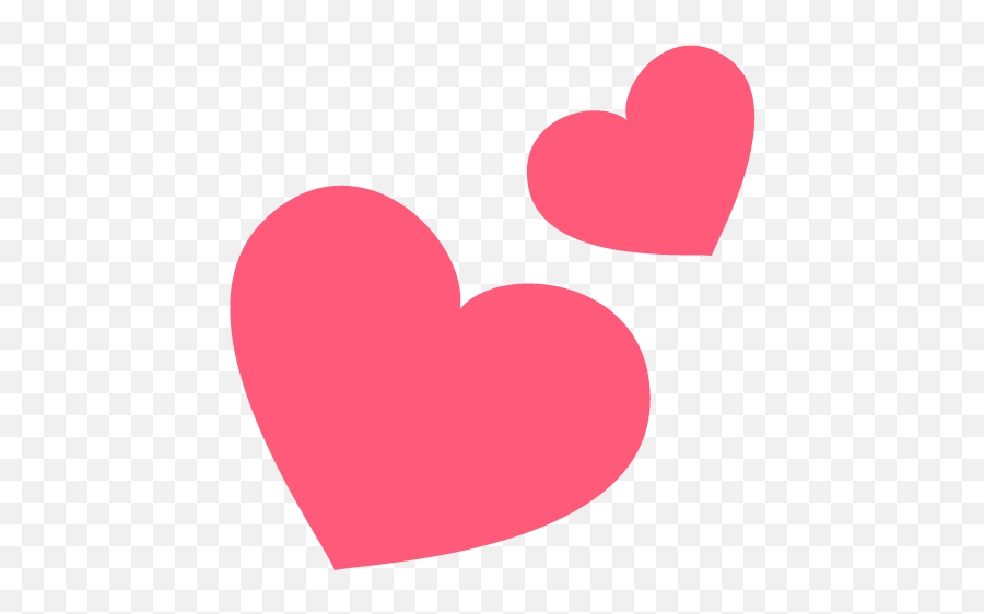 Two Hearts Emoji Icon Vector Symbol - Two Hearts Emoji Png,Two Hearts Emoji