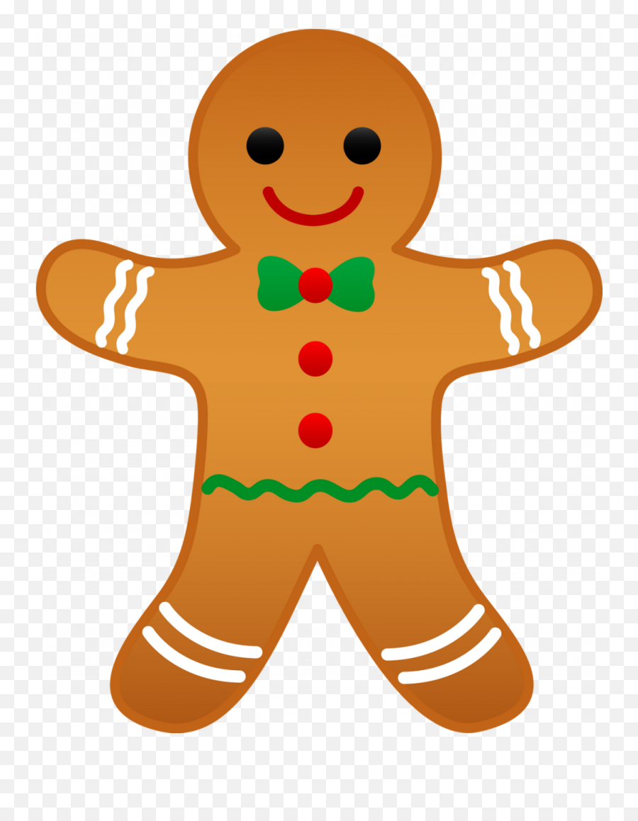 Facebook Clipart Free - Christmas Gingerbread Man Clipart Emoji,Thanksgiving Emoticons Free