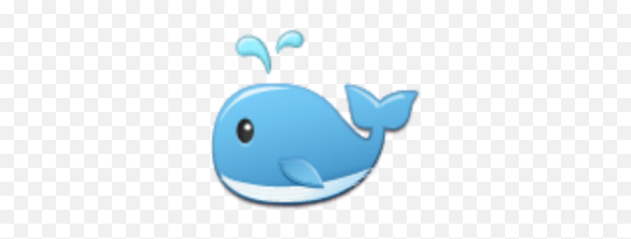 Iphone Iphoneemoji Emoji Whale - Cartoon,Whale Emoji