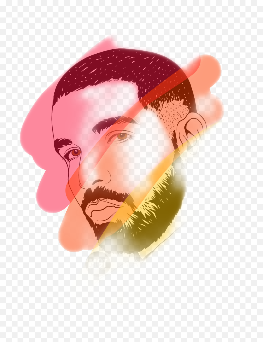 Drake - Black And White Drake Outline Emoji,Drake Emoji App