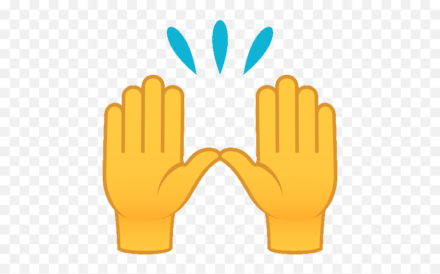 Raising Hands People Gif - New Normal Clipart Png Emoji,Hands Praise Emoji