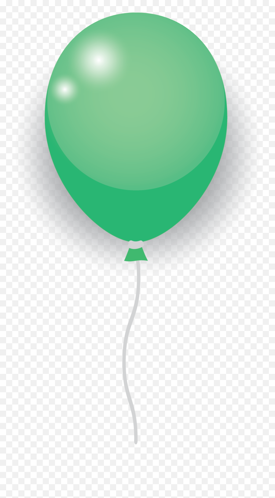 Green Balloon - Balloon Full Size Png Download Seekpng Balloon Emoji,Balloon Emoji