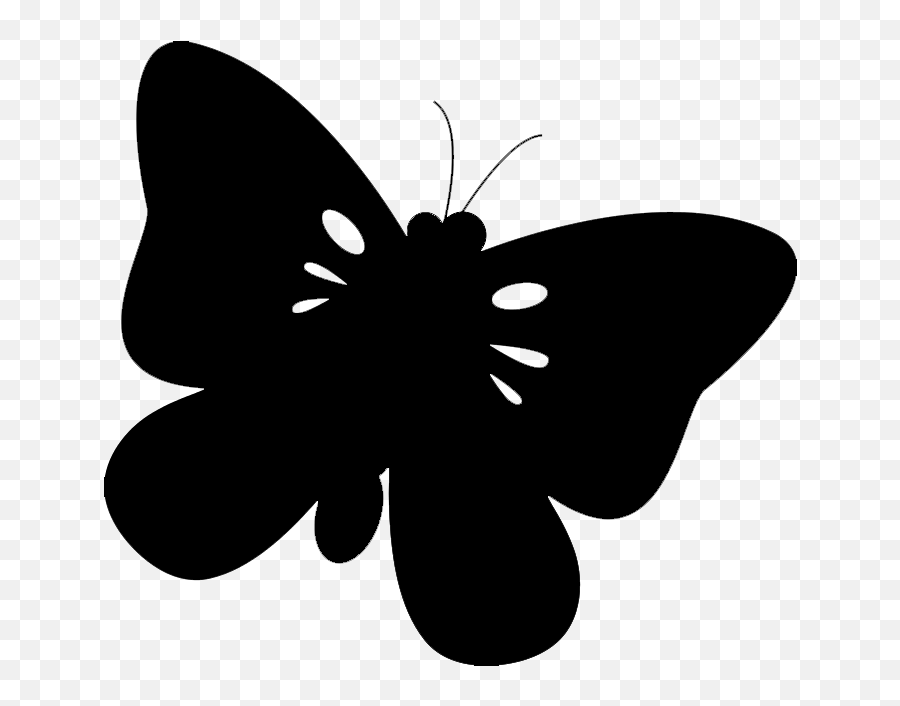 Mosquito Silhouette - Butterfly Emoji,Mosquito Emoji