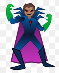 Supervillain emoji clipart Free download transparent PNG - Woman Villain Clipart