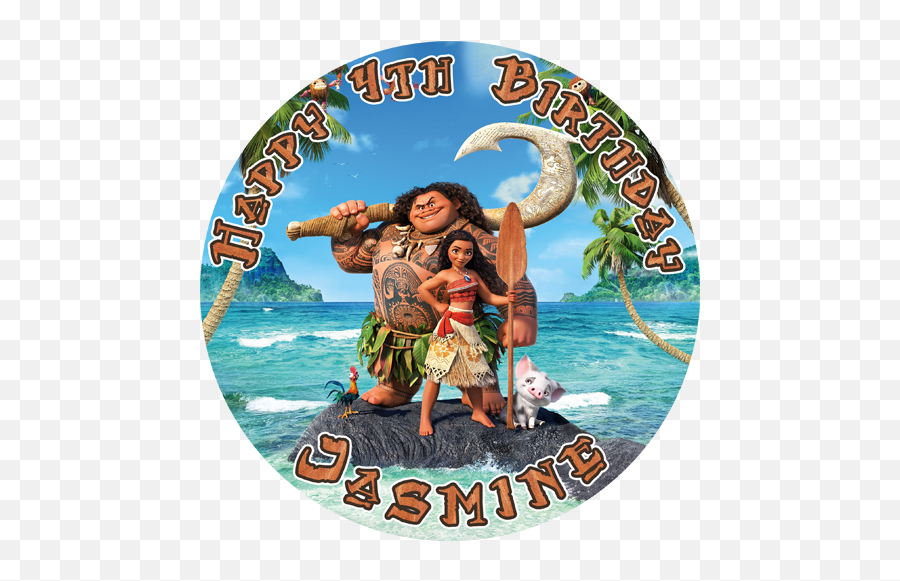 Moana - Themes Of Moana Movie Emoji,Moana Emoji