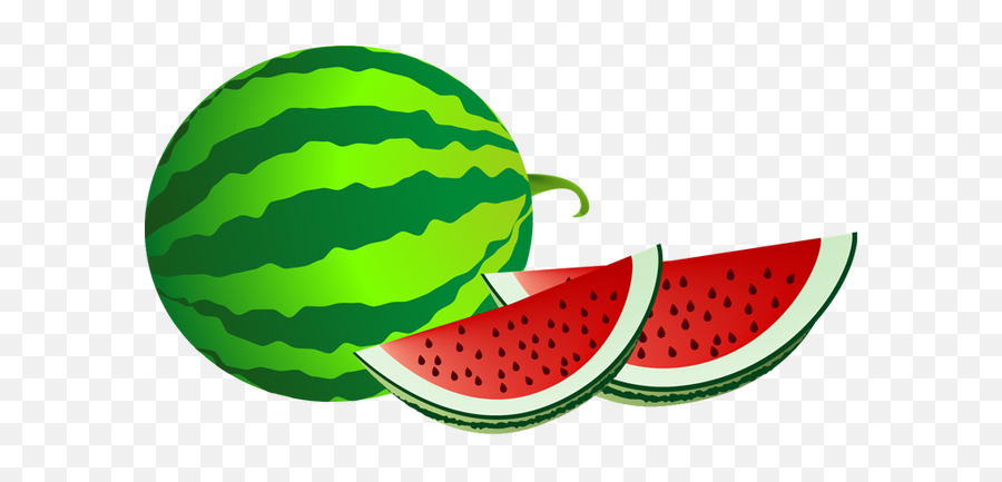 Watermelon Clipart Christmas Clip Art Image 4 - Clipart Image Of Watermelon Emoji,Watermelon Emoji