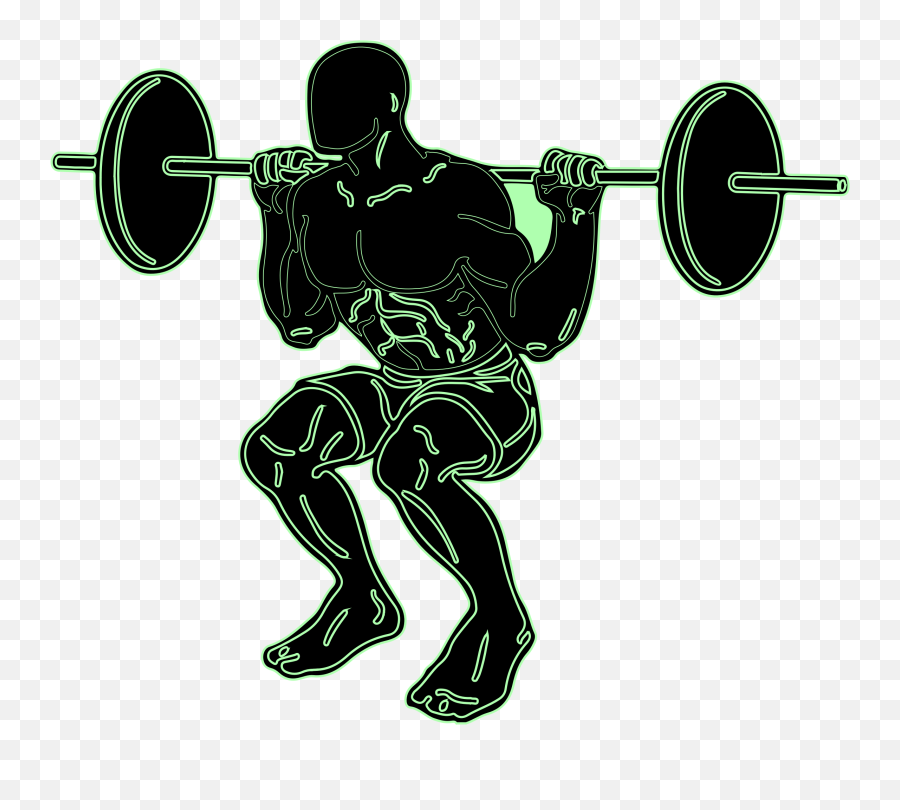 Fitness Clipart Weight Lifting Fitness Weight Lifting - Transparent Background Weightlifting Clipart Emoji,Weights Emoji