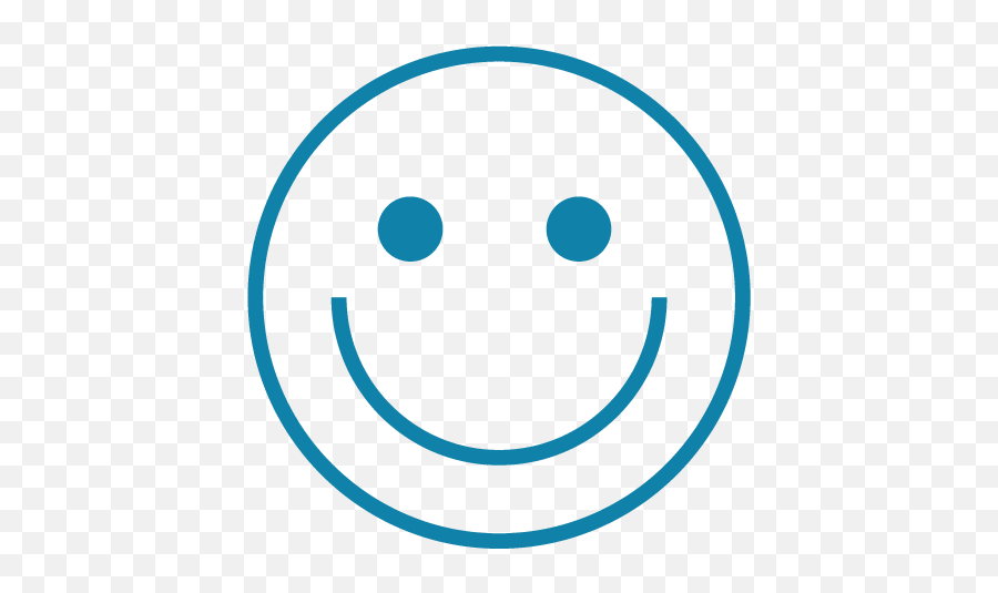 Smiley - Happy Emoji,Blue Emoticon