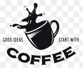 Good Ideas Start With Coffee Sticker - Illustration Emoji,Ethiopian Flag Emoji
