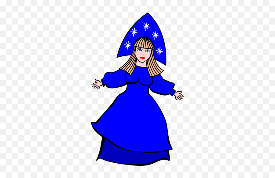 Snow Maiden Vector - Person Standing Clipart Emoji,Disney Princess Emoji