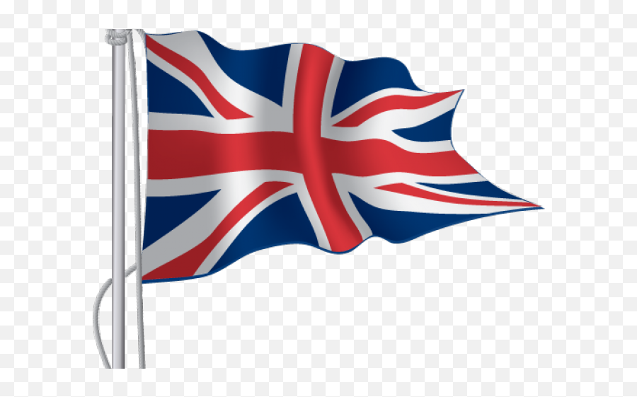British Flag Clipart Present - Uk Flag On Pole Png Emoji,British Flag Emoji