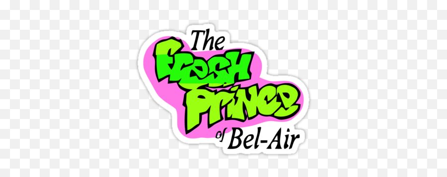 90s Style - Fresh Prince Of Bel Air Logo Emoji,Fresh Prince Of Bel Air Emoji