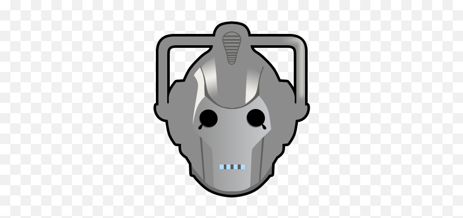 Cyberman Icon - Clip Art Emoji,Dr Who Emoji