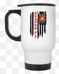 Usmc Marines Stainless Steel Tumbler - Mug Emoji,Usmc Emoji