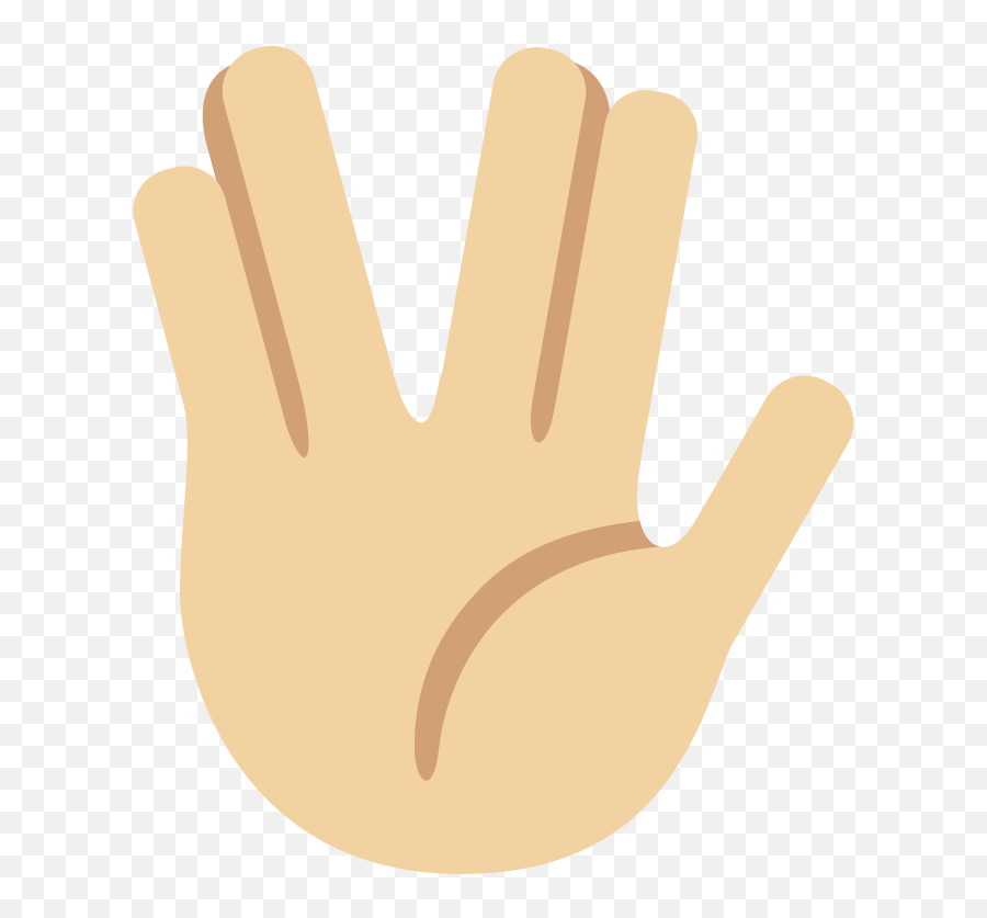 Twemoji2 1f596 - Vulcan Salute Emoji,Two Fingers Emoji