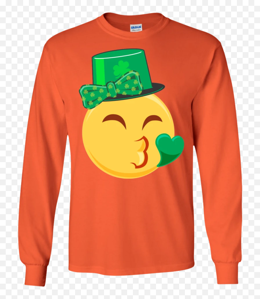 Emoji Saint Patricks Day Shirt Girls - Funny Gun T Shirt,Saint Emoji ...