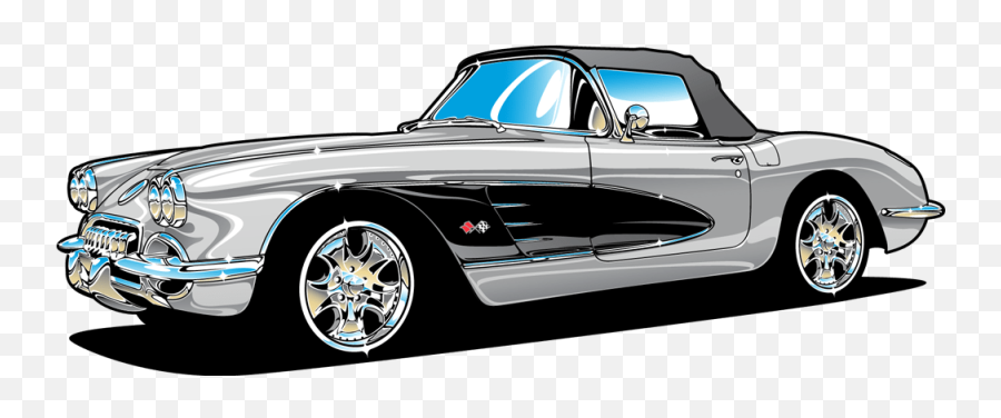 Chevrolet Impala Clipart Firebird - Chevrolet Corvette Emoji,Chevy Emoji