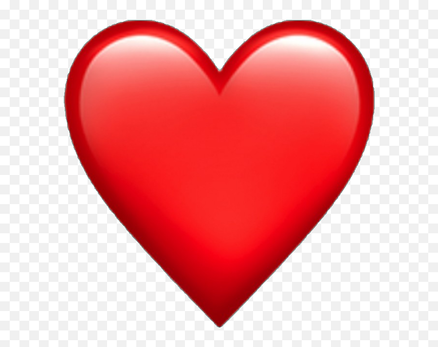 Ios Emoji Iphone Ios Heart Hearts Spin Edit Stic - Transparent Background Red Heart Emoji,Emoji Heart