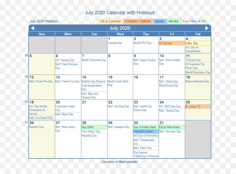 July 2020 Calendar With Holidays - Holidays In April 2020 Emoji,Kentucky Derby Emoji