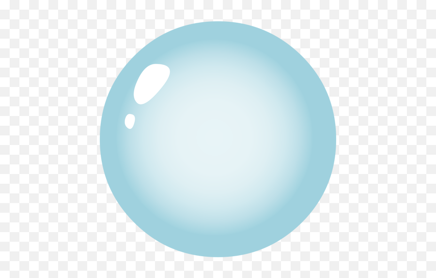 Blue Bubble Vector Image - Circle Emoji,Bubble Tea Emoji