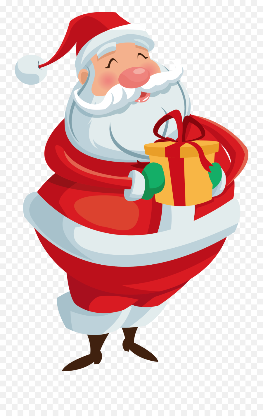 Emoji Santaclaus Christmas Freetoedit - Santa Claus Vector Png,Christmas Emoji Stickers