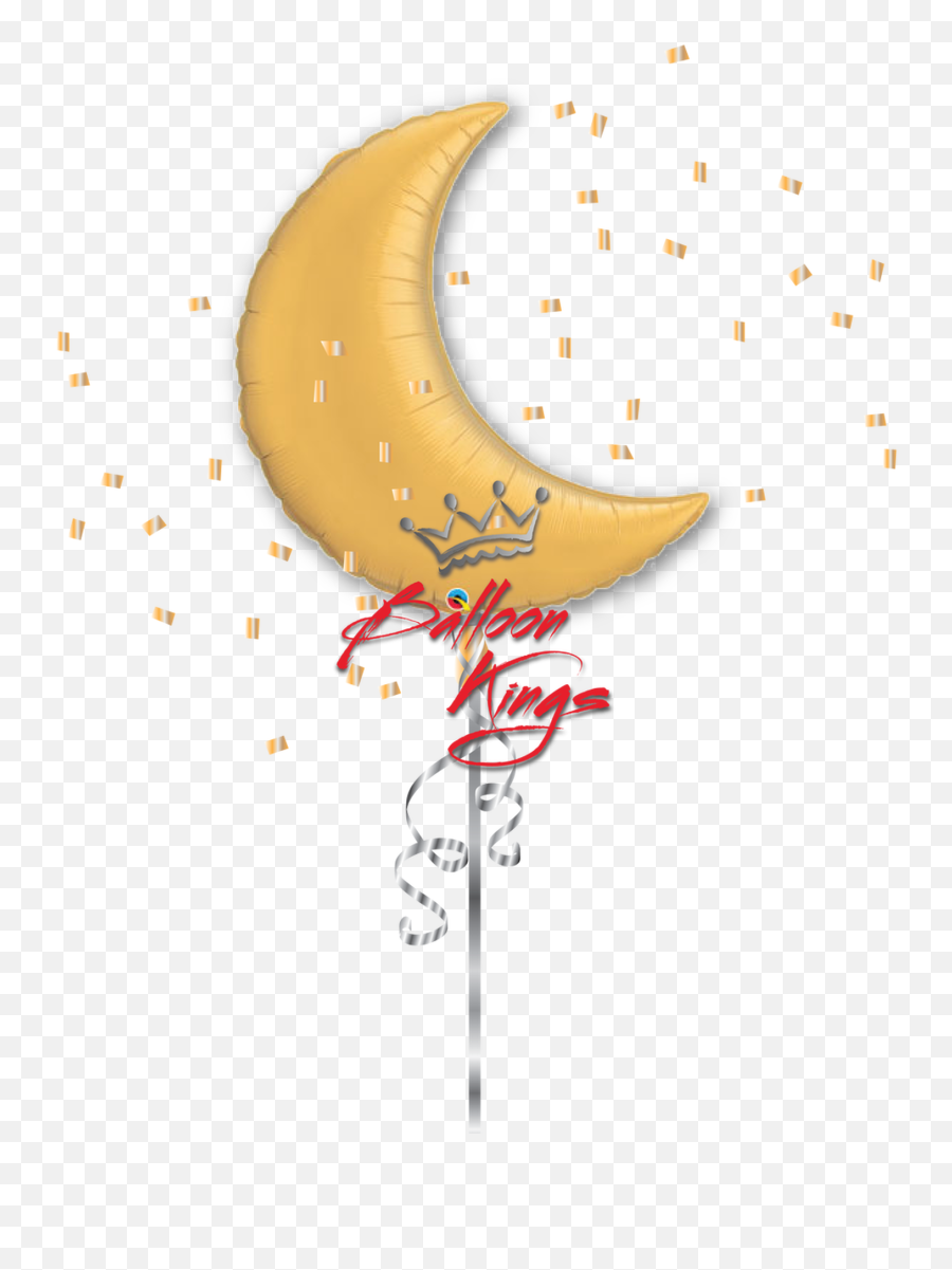 Gold Moon - Illustration Emoji,To The Moon And Back Emoji