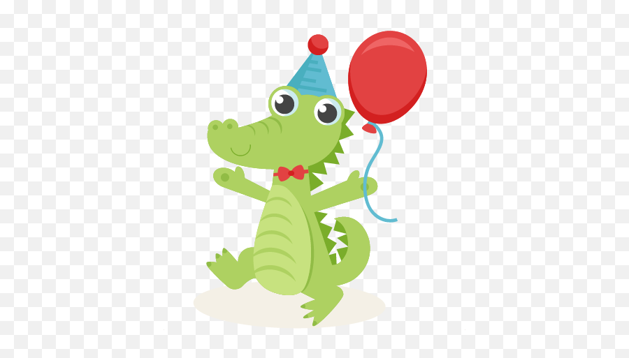 Gator Svg Cartoon Transparent Png - Animal Birthday Clip Art Emoji,Flag And Alligator Emoji