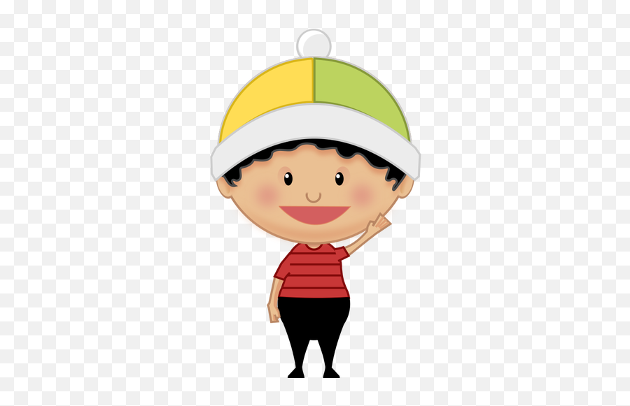 Little Kid Waving - Birthday Quotes For Brother Emoji,Guy Running Emoji