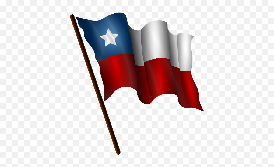 Chilean Flag Vector Image - Bandera Chilena Ondeando Png Emoji,Costa Rica Flag Emoji
