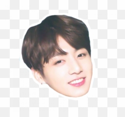 Pin Oleh Athana Sia Di Sticker Bts Stiker Bts Ide - Bts Jungkook Head Png Emoji,Bts Emoji