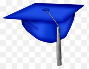Graduation Hat Download Free Clip Art - Blue Cap Png Emoji