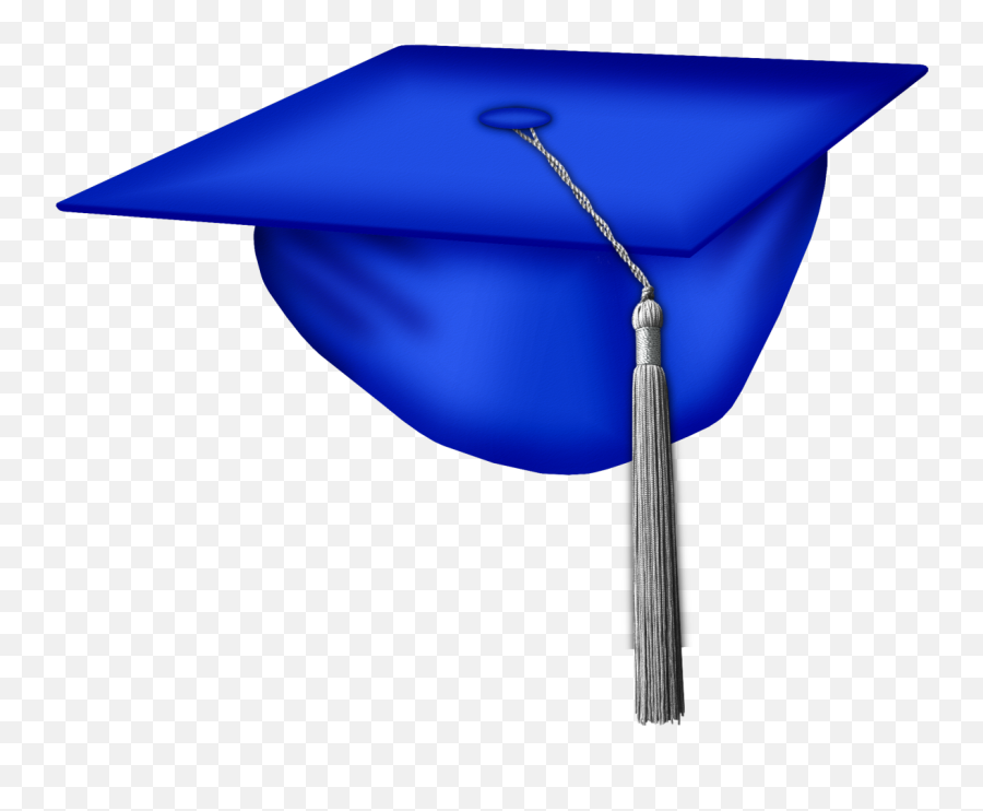 Graduation Hat Download Free Clip Art - Blue Graduation Cap Png Emoji,Grad Cap Emoji