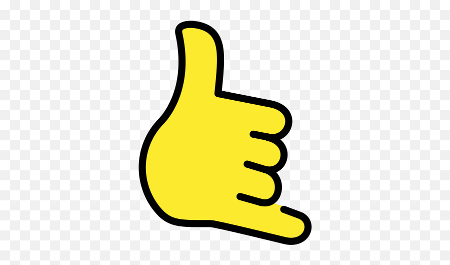 Openmoji - Clip Art Emoji,The Finger Emoji