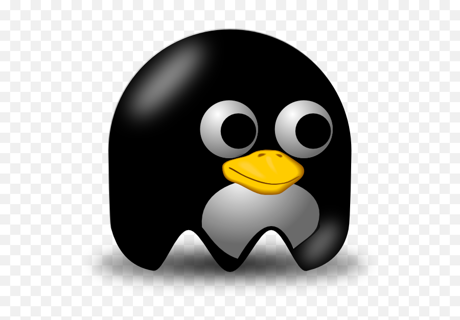Penguin Tux Clip Art At Clkercom - Vector Clip Art Online Uganda Knuckles Emoji,Penguin Emoticon