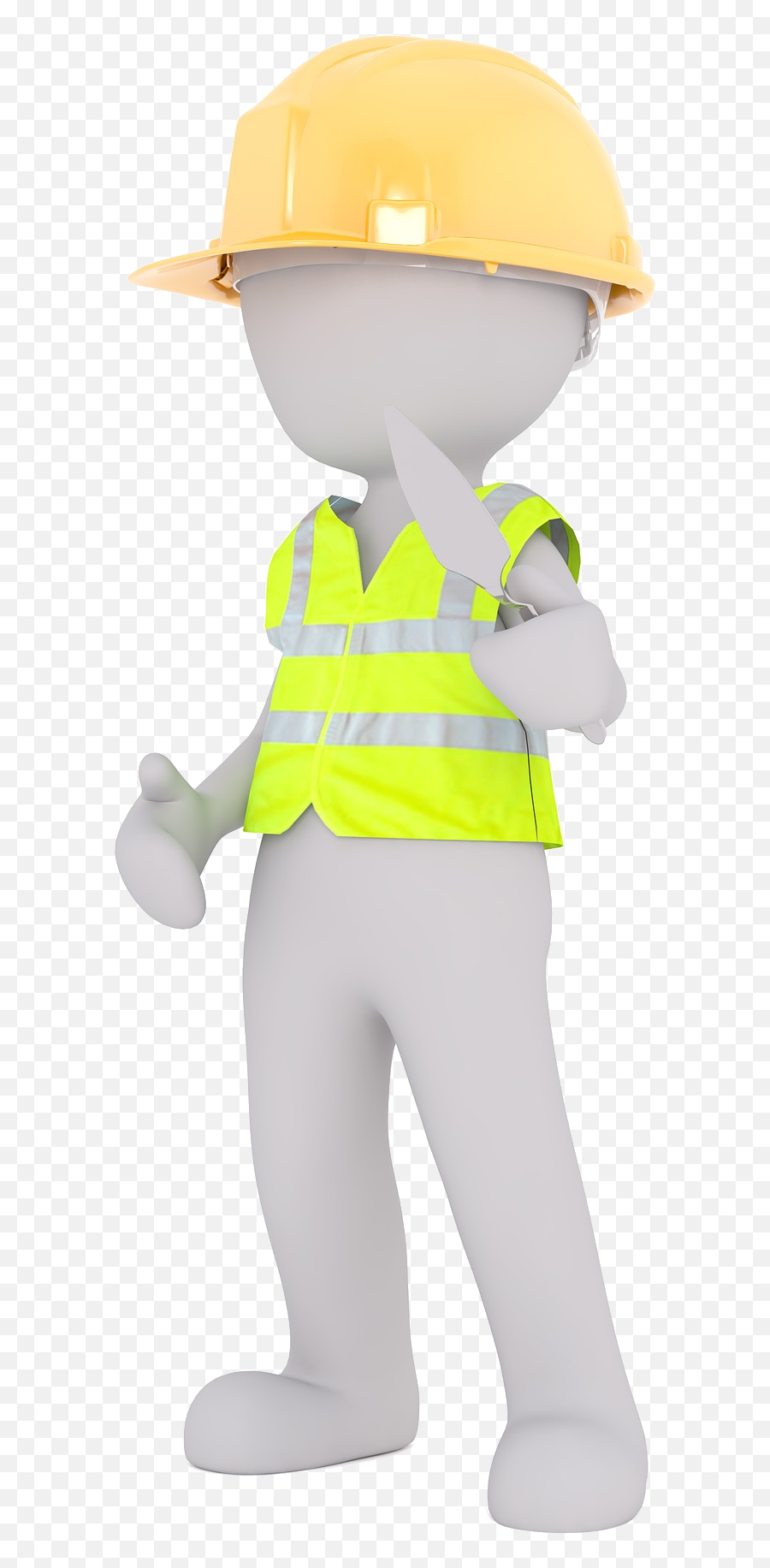 Builder - Imagem Boneco Segurança Do Trabalho Hd Png Garment Emoji