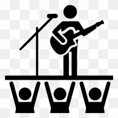 Party Png - Concert Black And White Clipart Emoji,Mardi Gras Emoji