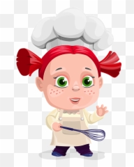 Cook Cooking Paddle - Kid Chef Cartoon Png Emoji