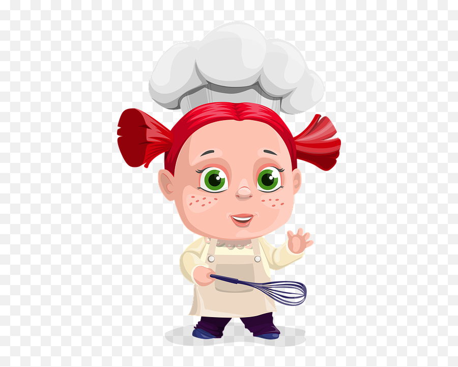 Cook Cooking Paddle - Kid Chef Cartoon Png Emoji,Chefs Hat Emoji