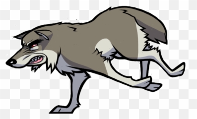 Top Teen Wolf Cinnamon Roll Stickers For Android Ios - Animated Gif Cartoon Wolf Emoji,Werewolf Emoji
