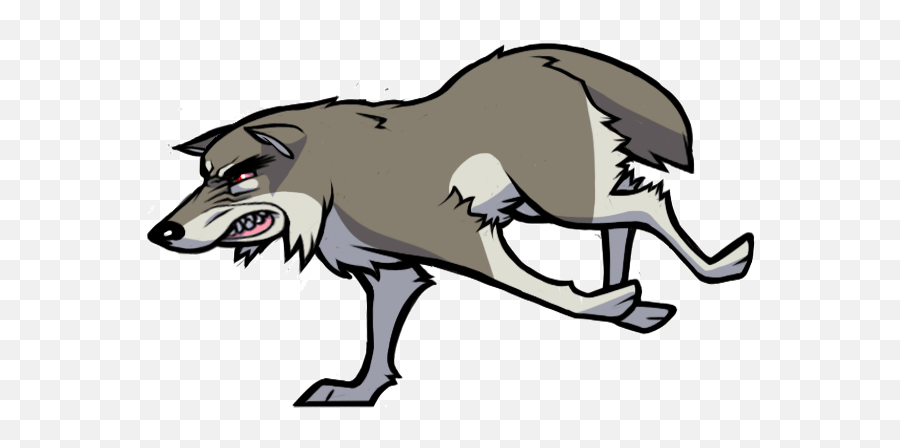 Top Teen Wolf Cinnamon Roll Stickers For Android Ios - Animated Gif Cartoon Wolf Emoji,Werewolf Emoji
