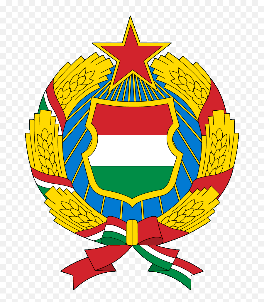 Hungary Communist Seal 2nd 1957 - Alternate Flag Of Hungary Emoji,Communist Emoji