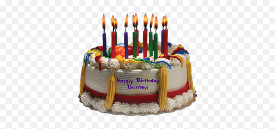 Barneyu0027s Birthday Cake From Mr Salt Mrs Pepper Mr Peanut - Original Birthday Cake Png Emoji,Facebook Emoticons Birthday Cake