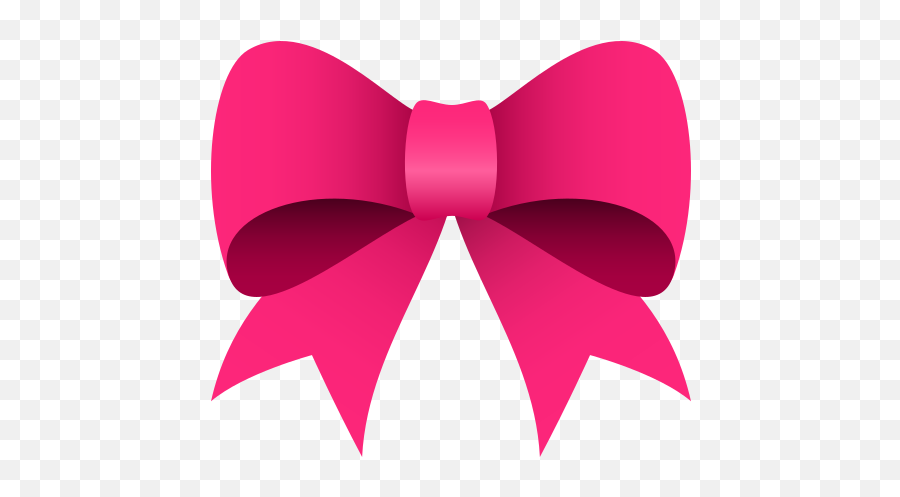 Emoji Ribbon - Pink Bow Emoji,Tanabata Tree Emoji