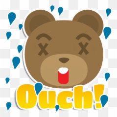 Free Cutest Teddy Rama Sticker Pack HD Freelancer - Happy Emoji