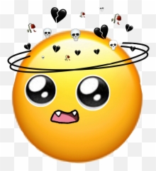 hi guys this my Sticker by Reeee queen - Happy Emoji