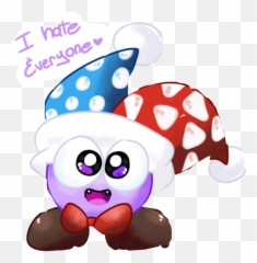 marx kirby kirbysuperstarultra Sticker Baby tails - Dot Emoji