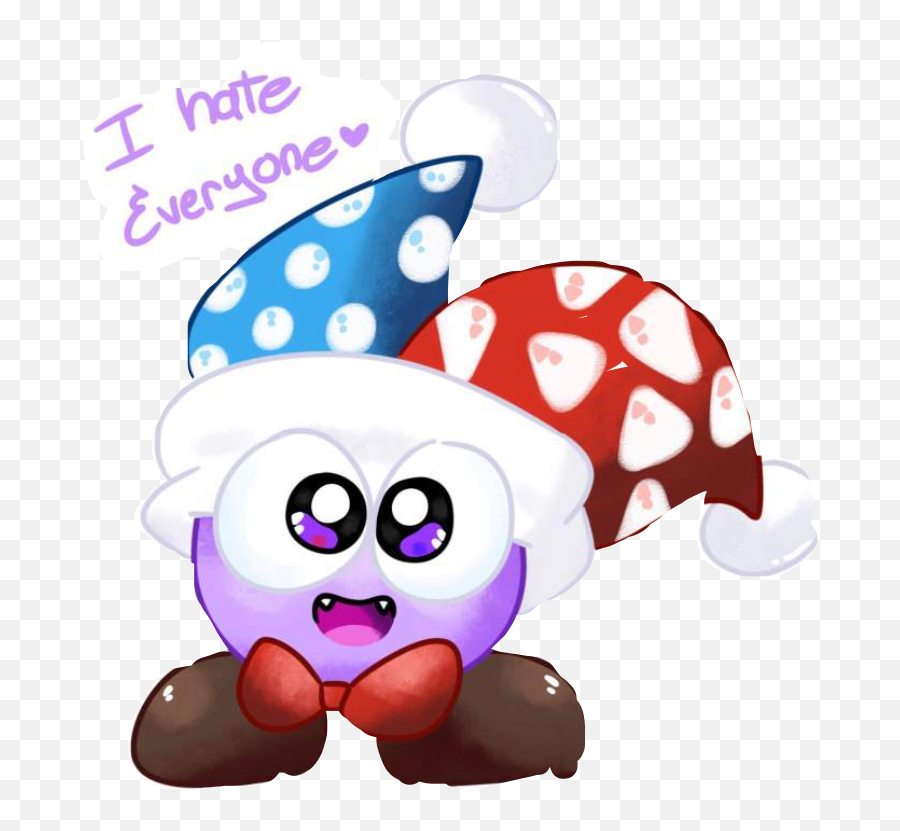 Marx Kirby Kirbysuperstarultra Sticker By Baby Tails - Dot Emoji,Marx Emoji