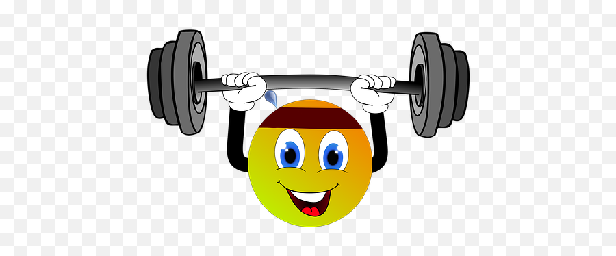 Free Samuel Smiley Illustrations - Exercise Emoji,Weights Emoji