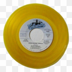 yellow vinyl music elvis Sticker by - Solid Emoji